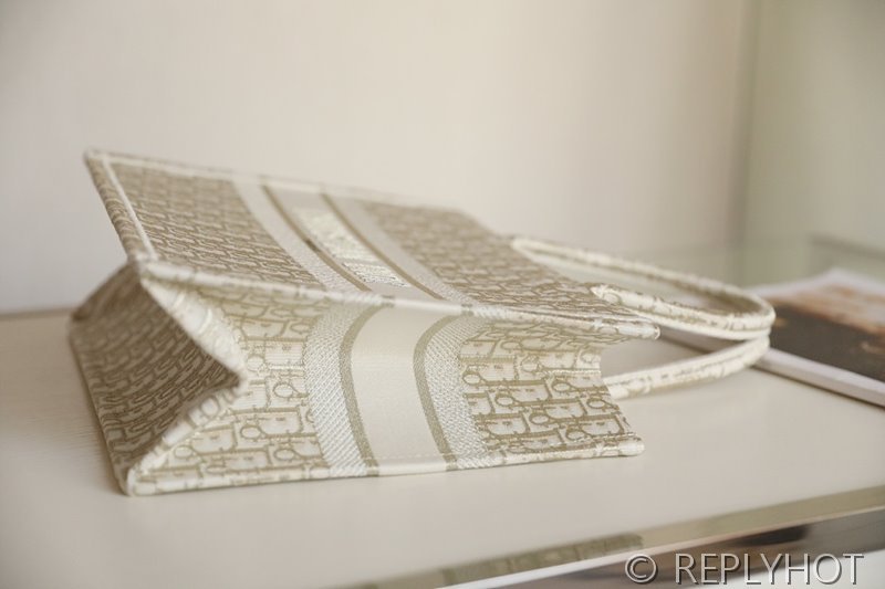 디올 북 토트 백 / 미디움 / 오블리크골드 [매장가475만원대]