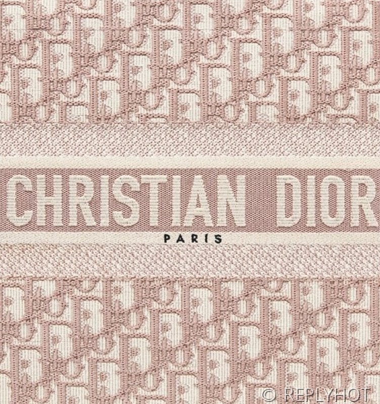 디올 북 토트 백 / 미디움 / 오블리크 핑크 [매장가475만원대]