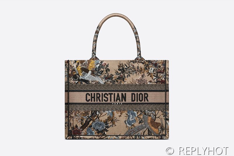 디올 북 토트 백 / 미디움 / 브라운윈터가든 [매장가475만원대]