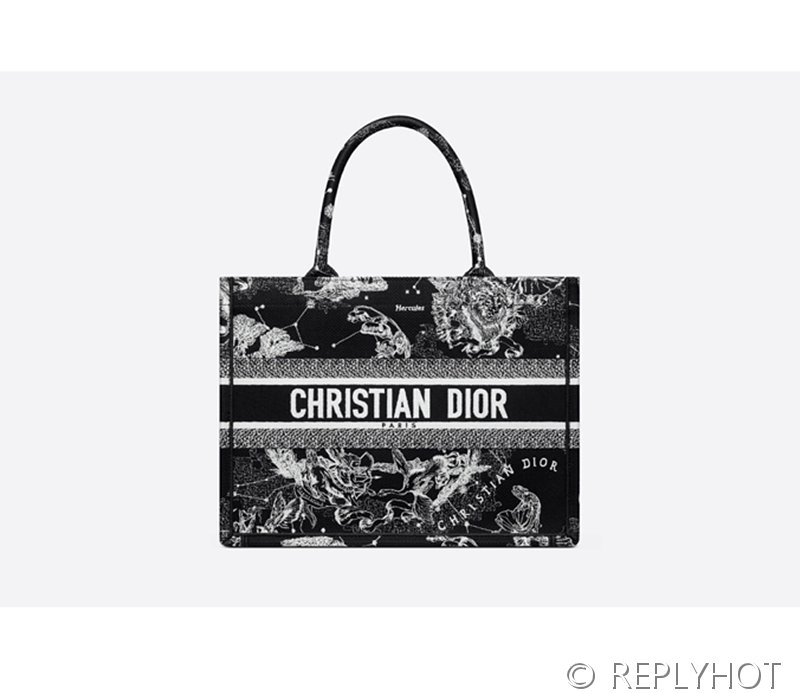 디올 북 토트 백 / 미디움 / 별자리자수 [매장가475만원대]
