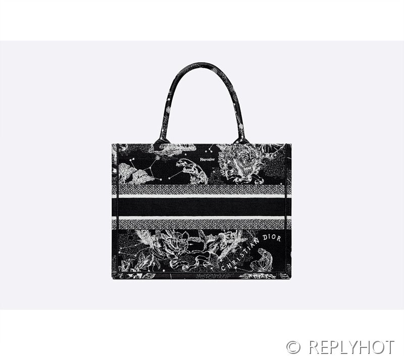 디올 북 토트 백 / 미디움 / 별자리자수 [매장가475만원대]