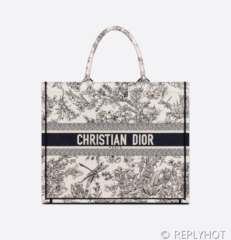 디올 북 토트 백 / 미디움 / 드래곤플라이 [매장가475만원대]