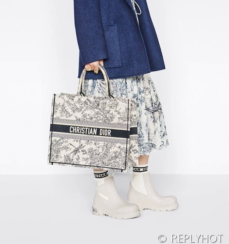 디올 북 토트 백 / 미디움 / 드래곤플라이 [매장가475만원대]