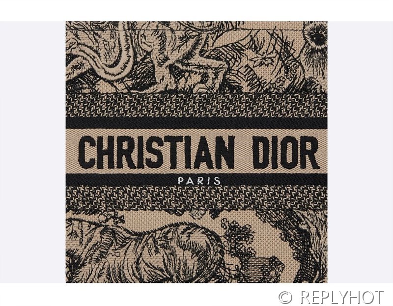 디올 북 토트 백 / 스몰 / 브라운타이거 [매장가455만원대]