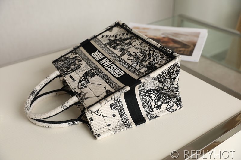 디올 북 토트 백 / 스몰 / 별자리무늬 [매장가455만원대]