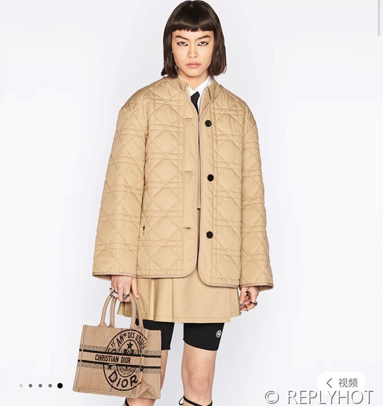 디올 북 토트 백 / 스몰 / 베이지린넨 [매장가455만원대]