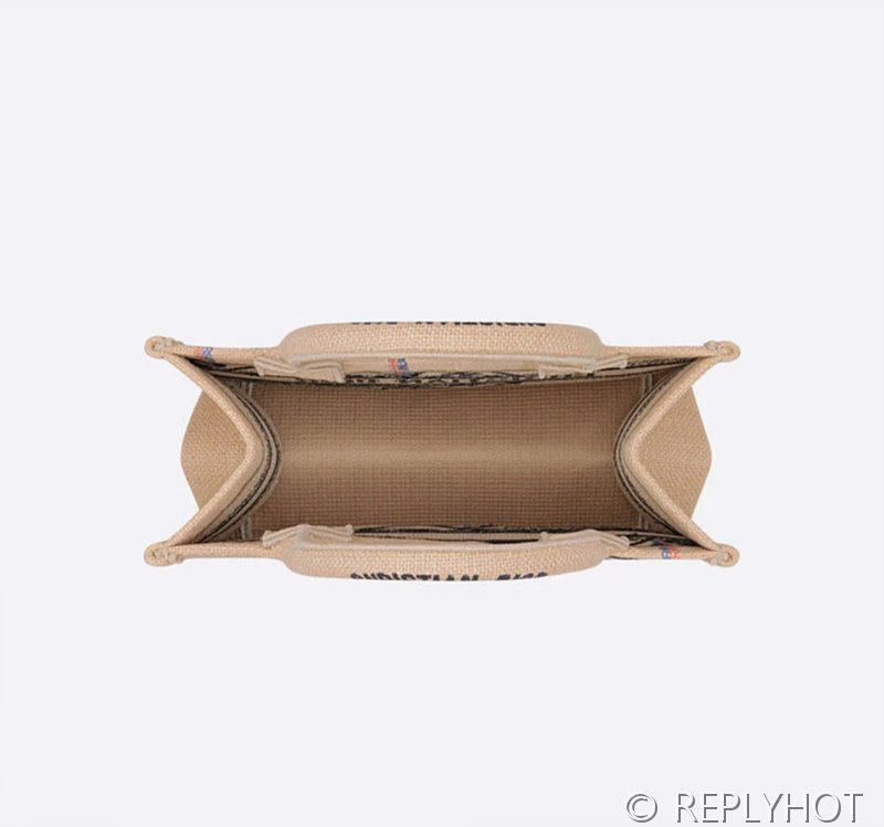 디올 북 토트 백 / 스몰 / 베이지린넨 [매장가455만원대]