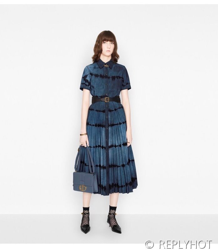 디올 30 Montaigne 몽테인 백 / 다크데님블루 [매장가 530만원대]