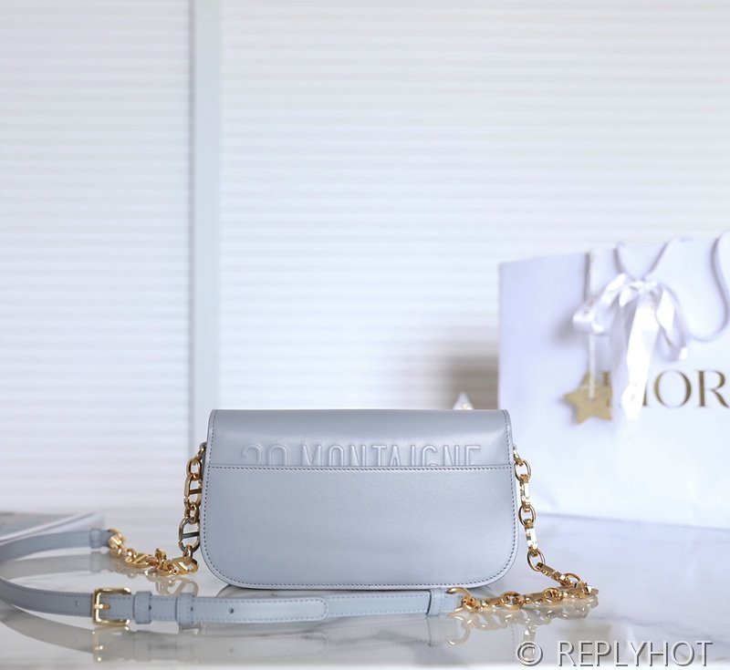디올 30 Montaigne Avenue 백 / 이터리얼 블루 [매장가 530만원대]