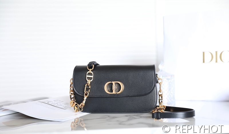 디올 30 Montaigne Avenue 백 / 블랙 [매장가 530만원대]