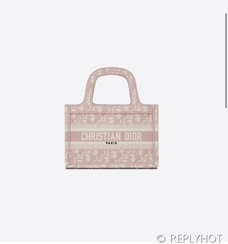 디올 북 토트 백 / 미니 / 오블리크핑크 [매장가420만원대]