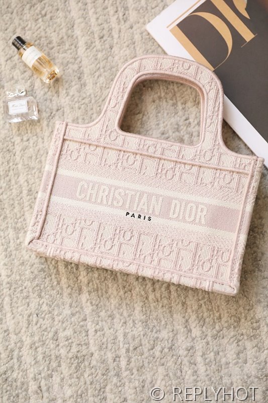 디올 북 토트 백 / 미니 / 오블리크핑크 [매장가420만원대]