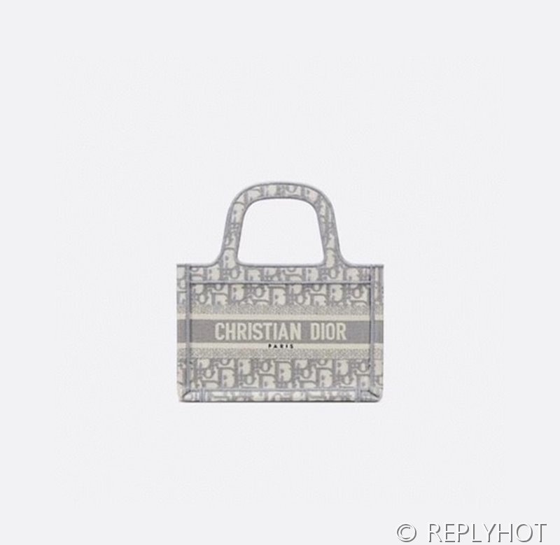 디올 북 토트 백 / 미니 / 오블리크그레이 [매장가420만원대]