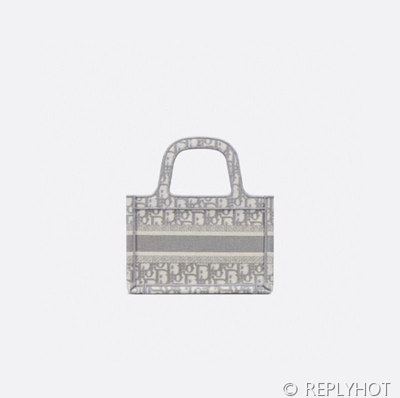 디올 북 토트 백 / 미니 / 오블리크그레이 [매장가420만원대]