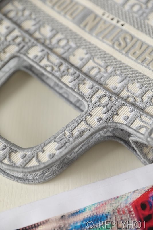 디올 북 토트 백 / 미니 / 오블리크그레이 [매장가420만원대]