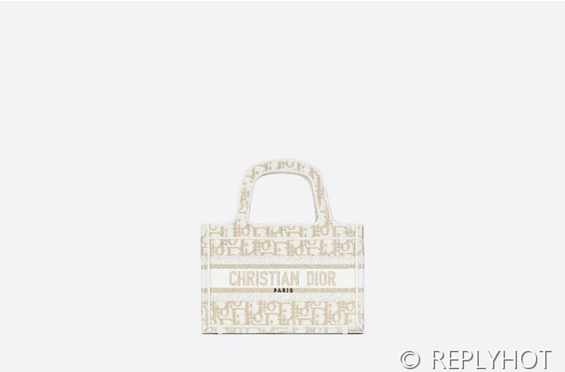 디올 북 토트 백 / 미니 / 오블리크골드 [매장가420만원대]