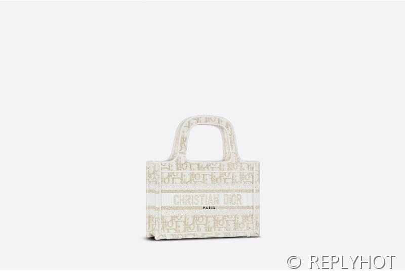 디올 북 토트 백 / 미니 / 오블리크골드 [매장가420만원대]