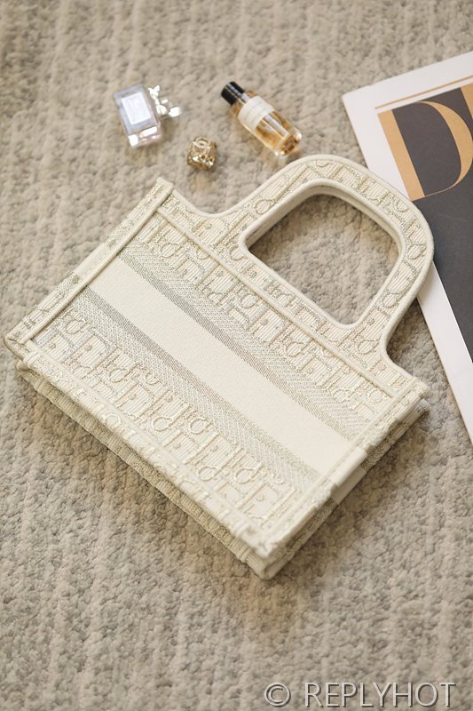 디올 북 토트 백 / 미니 / 오블리크골드 [매장가420만원대]