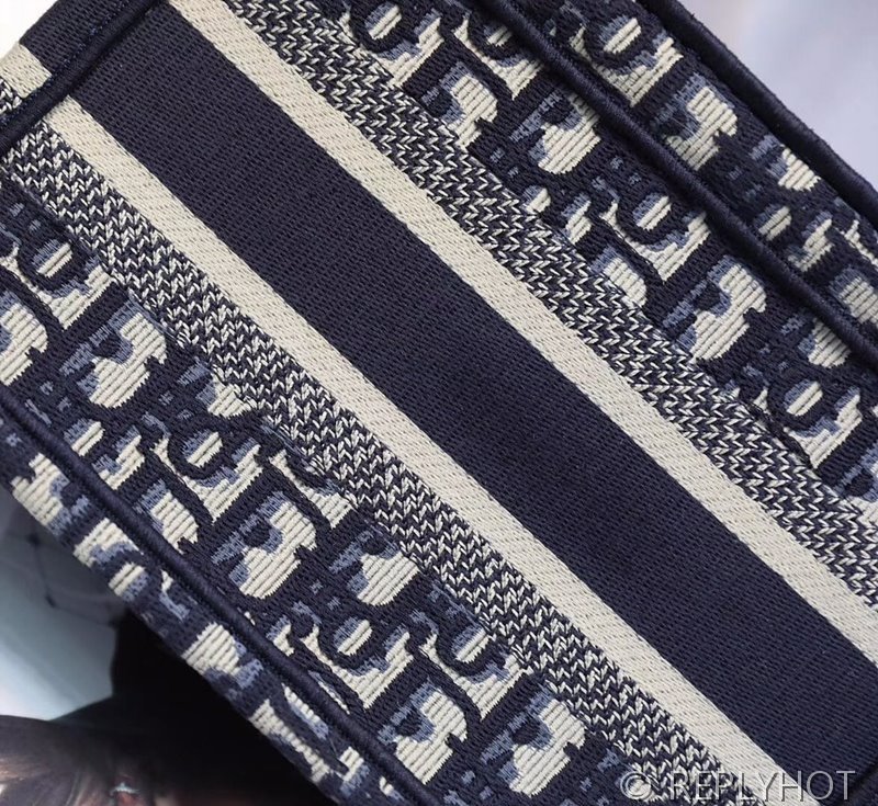 디올 북 토트 백 / 미니 / 오블리크블루 [매장가420만원대]