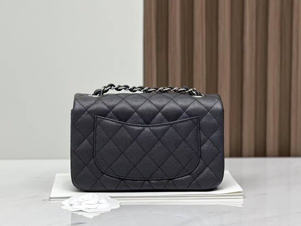 CHANEL Classic Flap Mini – Seasonal Limited Color ‘Tin Grey’ (20cm)