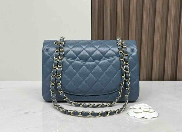 Chanel Classic Flap 23cm – Seasonal Limited Edition / Denim Blue