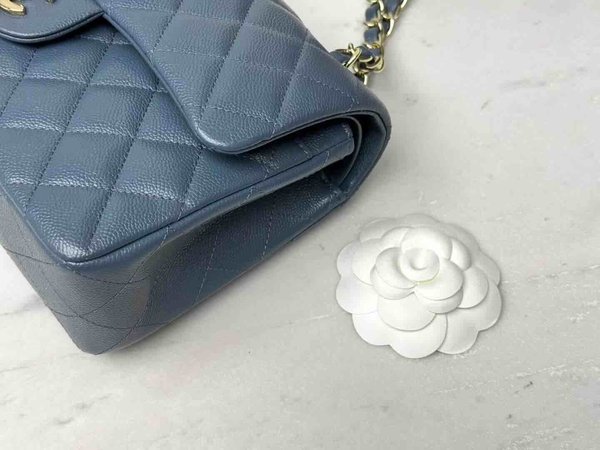 Chanel Classic Flap 23cm – Seasonal Limited Edition / Denim Blue