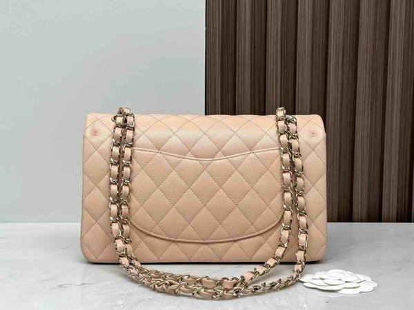 Chanel Classic Flap 25cm – Seasonal Limited Edition / Lobster Pink / Caviar