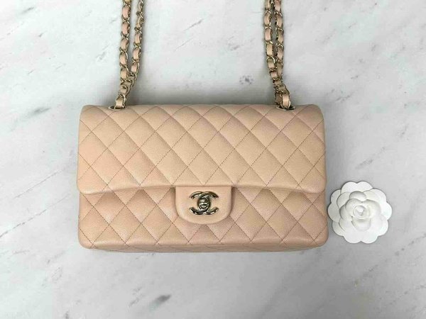 Chanel Classic Flap 25cm – Seasonal Limited Edition / Lobster Pink / Caviar