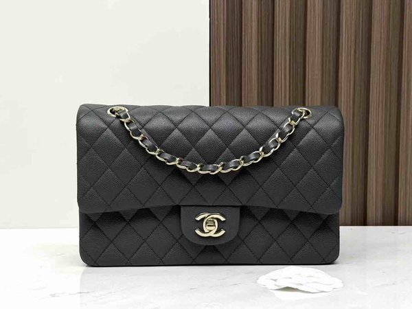 Chanel Classic Flap 25cm – Seasonal Limited Edition / Dark Grey