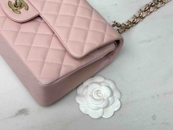 Chanel Classic Flap 25cm – Seasonal Limited Edition / Pink