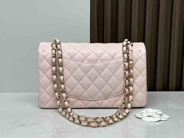Chanel Classic Flap 25cm – Seasonal Limited Edition / Pink