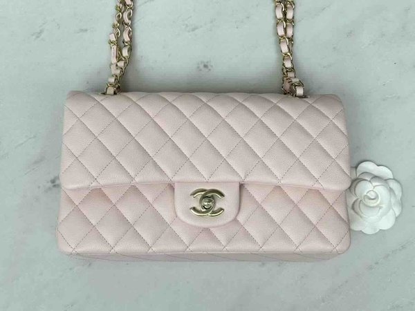Chanel Classic Flap 25cm – Seasonal Limited Edition / Pink