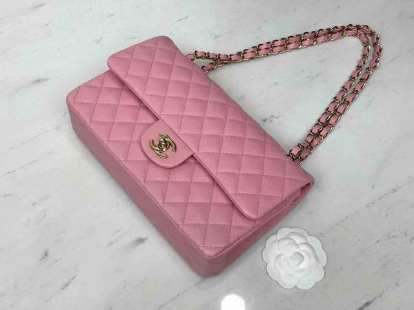 Chanel Classic Flap 25cm – Seasonal Limited Edition / Sakura Pink