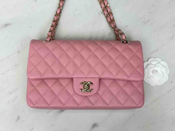 Chanel Classic Flap 25cm – Seasonal Limited Edition / Sakura Pink