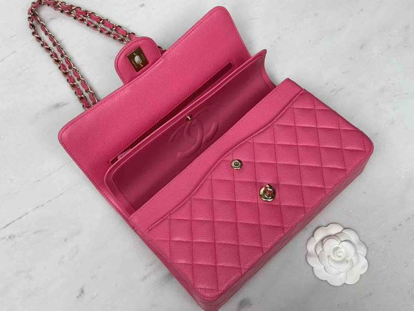 Chanel Classic Flap 25cm – Seasonal Limited Edition / Rose Pink
