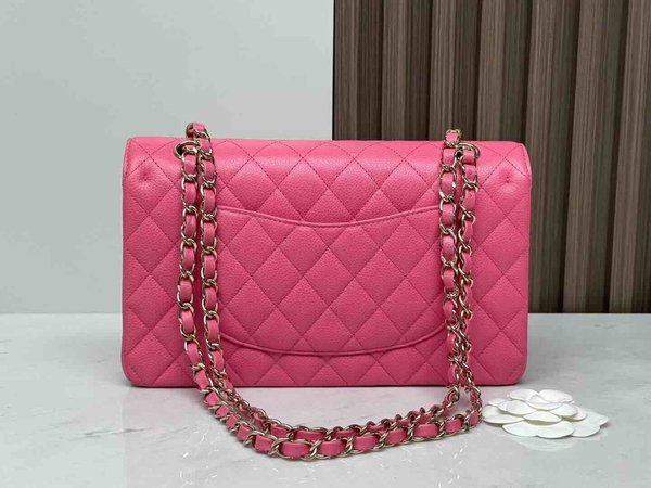 Chanel Classic Flap 25cm – Seasonal Limited Edition / Rose Pink
