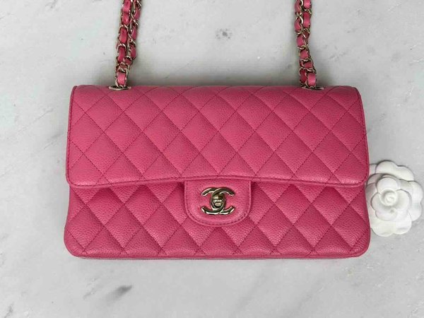 Chanel Classic Flap 25cm – Seasonal Limited Edition / Rose Pink