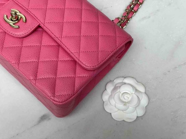 Chanel Classic Flap 25cm – Seasonal Limited Edition / Rose Pink
