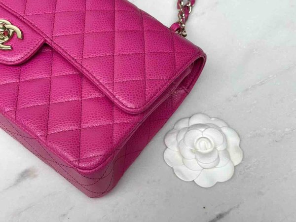 Chanel Classic Flap 25cm – Seasonal Limited Edition / Rose Red