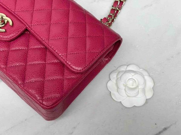 Chanel Classic Flap 25cm – Seasonal Limited Edition / Peach Pink