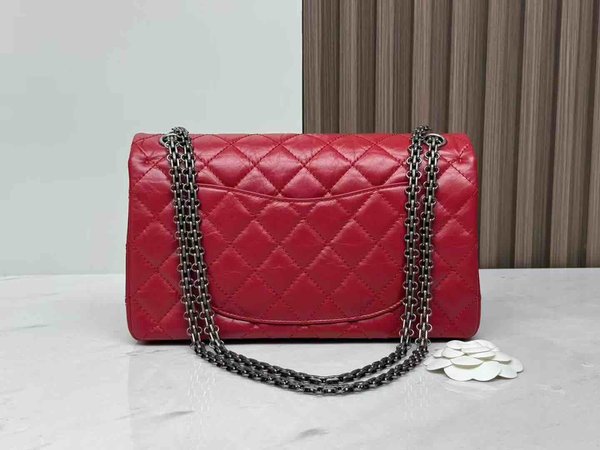 Chanel Reissue 2.55 Large Red Leather 28cm