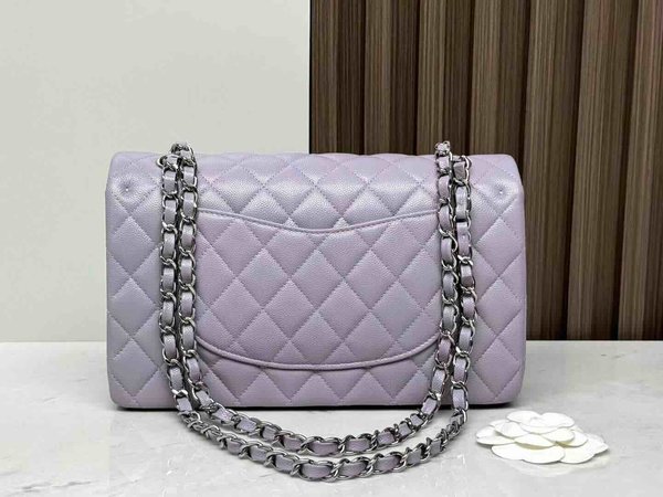 Chanel Classic Flap 25cm – Seasonal Limited Edition / Taro Purple