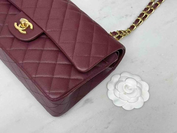 Chanel Classic Flap 25cm – Burgundy