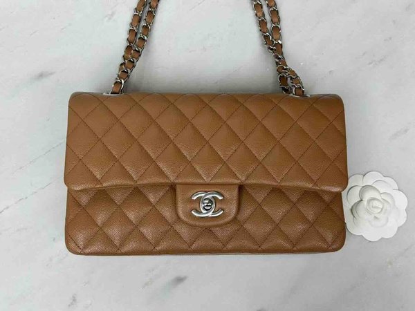 Chanel Classic Flap 25cm – Seasonal Limited Edition / Caramel (23P)