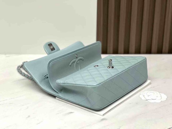Chanel Classic Flap 25cm – Seasonal Limited Edition / Hazy Blue