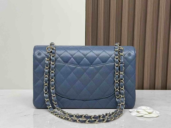 Chanel Classic Flap 25cm – Seasonal Limited Edition / Denim Blue