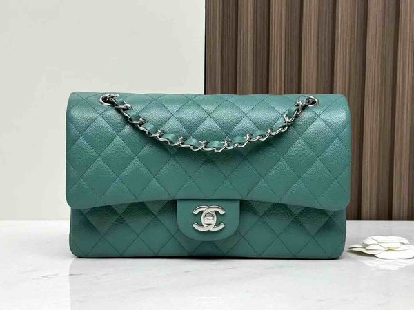 Chanel Classic Flap 25cm – Limited Edition / Pine Green