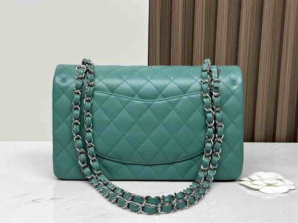 Chanel Classic Flap 25cm – Limited Edition / Pine Green
