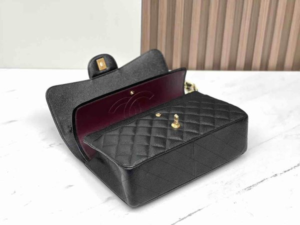 Chanel Classic Flap Jumbo – Black with Silver Hardware