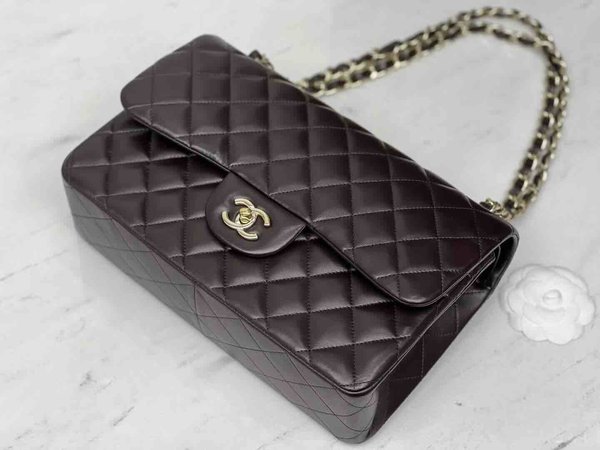 Chanel Classic Flap Jumbo – Chocolate Brown